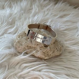 KEEP Collective Leather Band and “Live Your Dream” Bar Charm